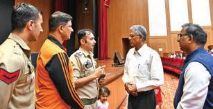 IIM Jammu in collaboration with SDRF organizes awareness and disaster preparedness session