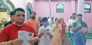 Akhil Bhartiya Dharam Prachar Sewa Samiti organizes special prayer for India's Victory