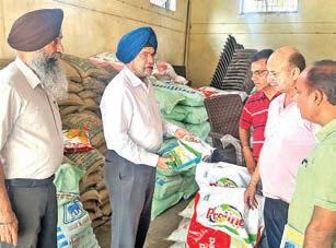 Director Agriculture Jammu conducts inspection of Seed Stores in Border areas to ensure timely supply for Kharif Season