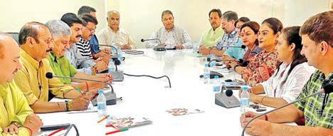 BJP reviews J&K situation, urges cadre to stay proactive