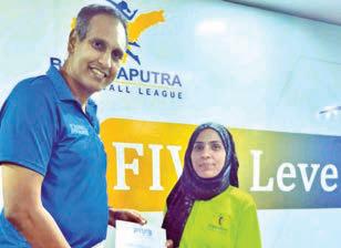 Shaheen becomes J&K’s first level-1 female Volleyball coach