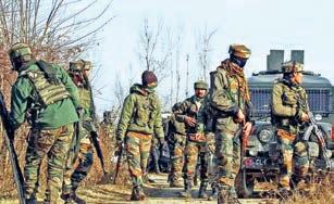 Three terrorists killed in Shopian encounter