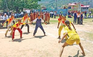 Zonal Level Inter-School Girls Competitions witness enthusiastic participation in Chenani