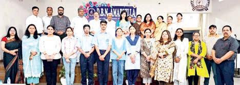 DBN Vidya Mandir Amarvilla felicitates board toppers