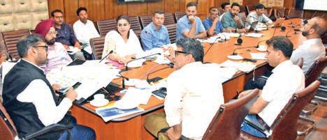 Satish reviews Capex plan, Sports Dept's dev initiatives