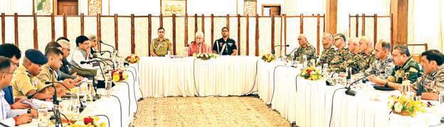 LG chairs UHQ meeting; reviews situation, security for Amarnathji Yatra