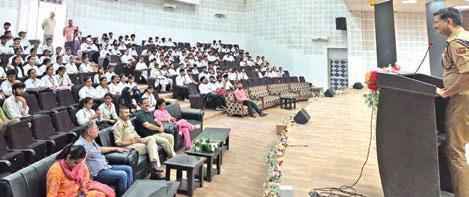 SP South delivers motivational lecture on character building, drug abuse, new criminal laws at MAM College