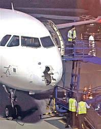 Indigo pilot reports emergency after Srinagar-bound aircraft with 227 people caught in hailstorm