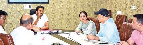 DC Jammu reviews FCS&CA Dept operations