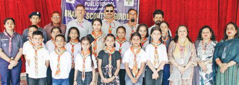 Humanity Public School celebrates Mother's Day led by Bharat Scouts and Guides