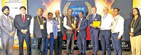NHPC awarded with "GEEF Global Environmental Excellence Company of Year 2025 in Power Sector"
