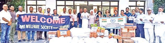 GGF dispatches 2nd consignment of relief for Rajouri & Poonch