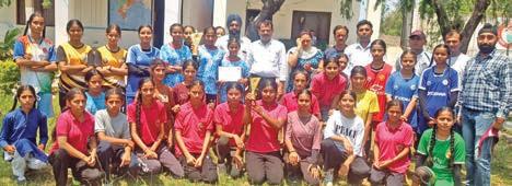 Inter-Zone District Level U-17 Girls Football Tournament concludes at GHSS Chandwan