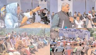 Chairperson DDC, MLA undertake extensive public outreach tour of Sub-Division Gool