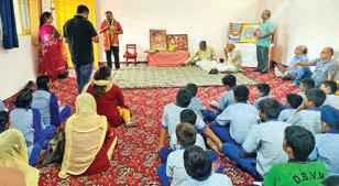 Sundarkand recitation held at Dashmesh Bhartiya Vidya Mandir for peace, prosperity