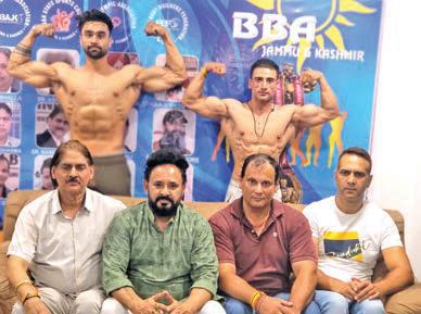 J&K Bodybuilders selected to represent India at South Asian, Mr Asia, Mr World Championships