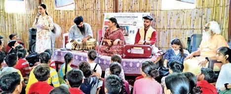 Ridima enthrals students at summer camp at Jyotirpunj Ashram