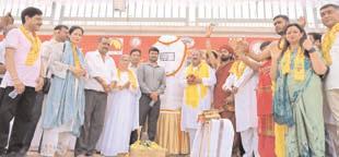 Shri Amarnathji Yatra; VHP organises Pratham Pujan ceremony on Jyeshtha Purnima at Tawi Arti Sthal