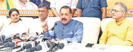 11 years of Modi Govt redefined contours of governance: Dr Jitendra