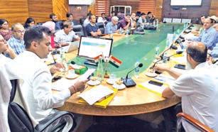 Secy in APD reviews implementation of HADP projects
