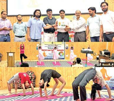 Department of AYUSH Kishtwar hosts District Yoga Championship 2025