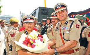 SANJY 2025: ADGP Armed reviews functioning, operational readiness of Battalions