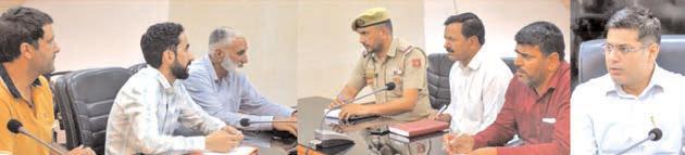 Forest Fire control measures discussed at Poonch; DC stresses timely response, coordination