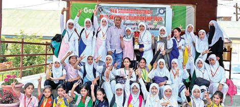 6th Srinagar District Rope Skipping Championship 2025 concludes