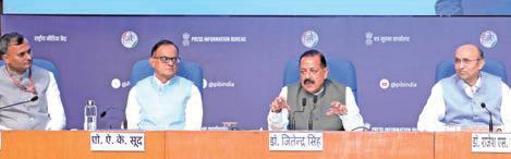 Dr Jitendra announces major reforms for 'Ease of Innovation', 'Ease of Research'