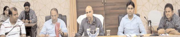 DC Kishtwar finalizes arrangements For Celebration of International Yoga Day