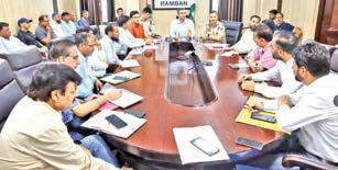 District Administration Ramban gears up for Int'l Yoga Day celebration