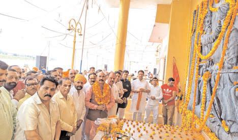Mohan Lal leads tributes to Maharaja Gulab Singh on Raj Tilak Diwas