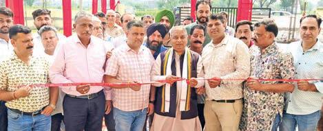 Sat inaugurates 'New Grand Bakshi Resorts' Banquet Hall in Marh, lauds youth entrepreneurship