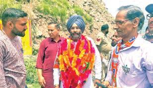 BJP holds 'Viksit Bharat Ka Amritkal' Sabha in Lassana to mark 11 Years of Modi Govt