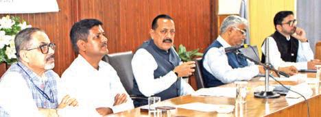 Dr Jitendra convenes meeting of Northeast Technology Institutes, emphasises enabling ecosystem