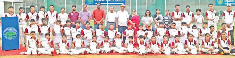Crossway Cricket Academy concludes Summer Camp 2025 with felicitation ceremony