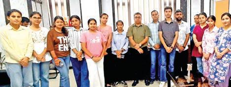 IMCSD Interns interact with Jt Dir Information