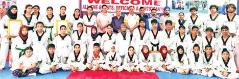 JKSC member visits Poonch Taekwondo Club, commends young athletes, donates Rs 50,000 for equipment