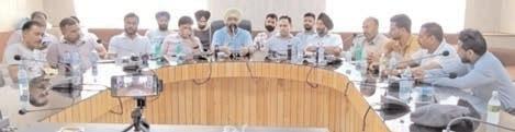 District Journalist Association & Press Club Poonch hold joint meeting at Dak Bungalow