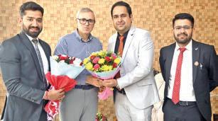 ICAI J&K Branch delegation meets CM, proposes strategic reforms to strengthen financial governance