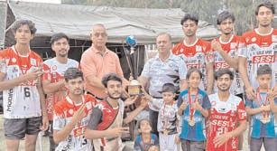 Shaheed Manjit Club lifts Volleyball title