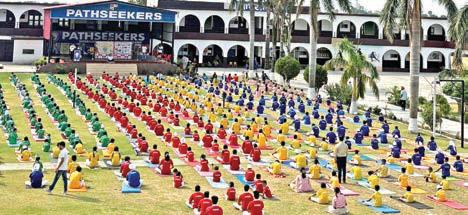 Army celebrates International Yoga Diwas at Pathseekers