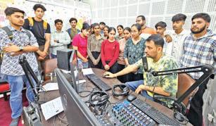 Dhwani 91.2 FM, JU launches summer internship program for college students