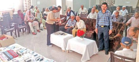 Free Medical Camp organized at Home for Aged & Infirm Ambphalla