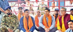 DC attends Annual Bhandara at Baba Budh Giri Ji Ashram