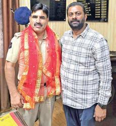 Chairman Samvedna Society meets SSP Traffic Jammu, discusses key issues