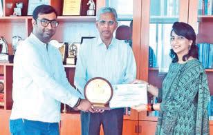 IIM Jammu bestowed with Award for Excellence in Implementation of Official Language Policy
