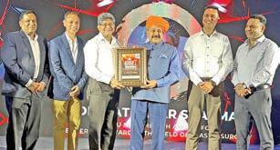 HoD Surgery Dr Ratnakar Sharma honoured with best medico award