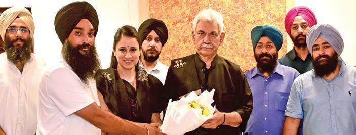 Public delegation calls on LG