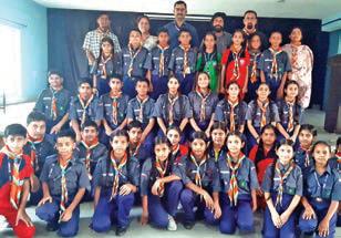 Two-day Pratham Camp organised by Bharat Scouts and Guides at HPS
